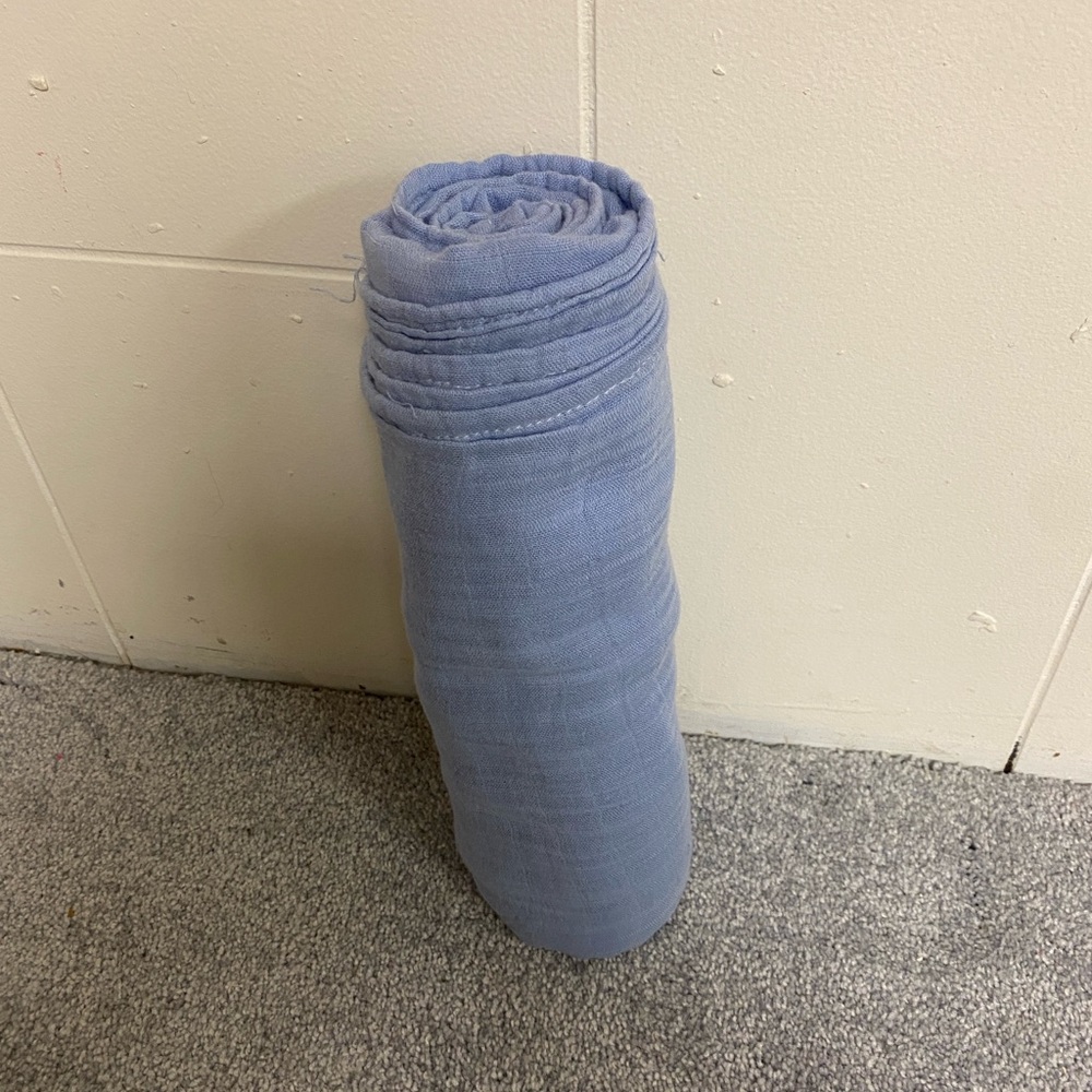 Light Blue Swaddle Blanket
